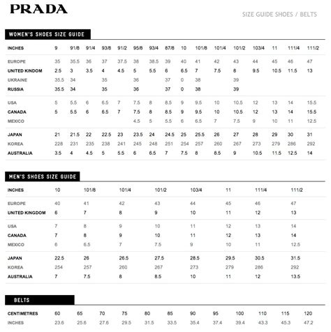 prada size 50|prada sizing chart.